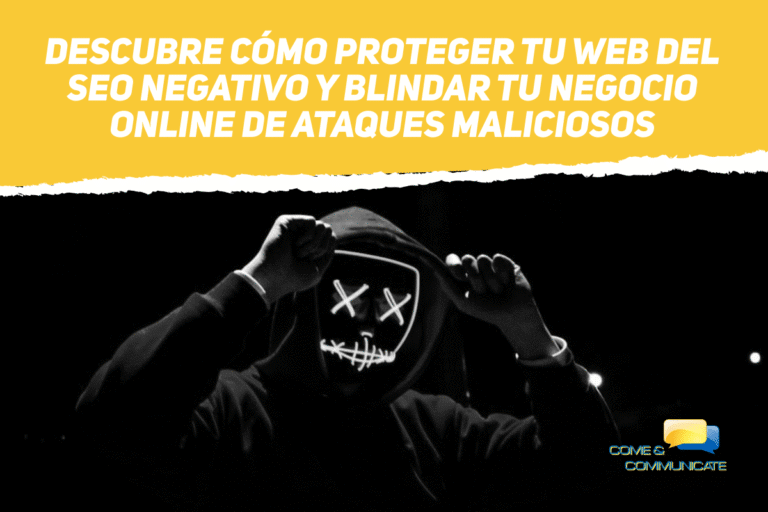 Hacker con una máscara con luces de neón colocándose una capucha para ocultar su rostro